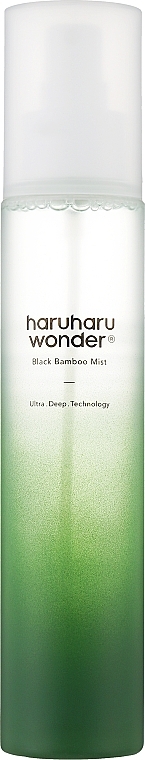 Facial Black Bamboo Extract Spray - Haruharu Wonder Black Bamboo Mist — photo N3