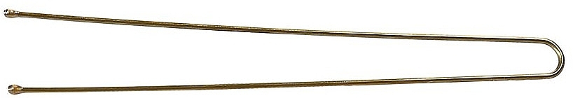 Straight Hair Pins, gold - Lussoni Hair Pins 7.5 cm — photo N1