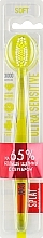 Fragrances, Perfumes, Cosmetics Ultra Sensitive Soft Toothbrush, yellow - Splat