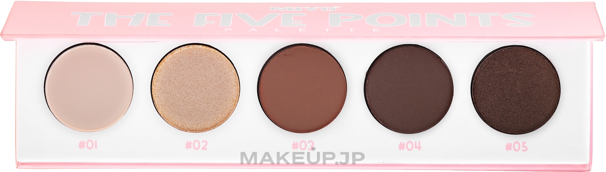 Eyeshadow Palette - Miyo Five Points Palette — photo 01