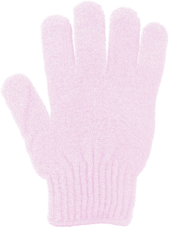 Exfoliating Body Glove, light pink - Suavipiel Active Body Scrub Spa Glove — photo N1