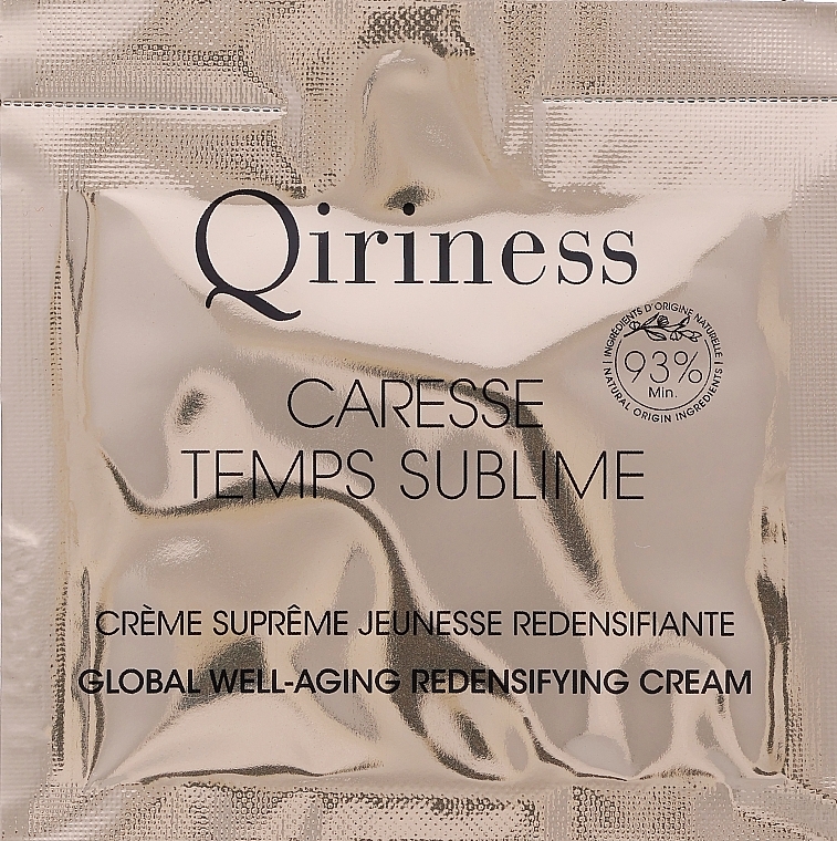 GIFT! Anti-Aging, Multi-Action Regenerating Cream - Qiriness Caresse Temps Sublime Global Well-Aging Redensifying Cream — photo N1