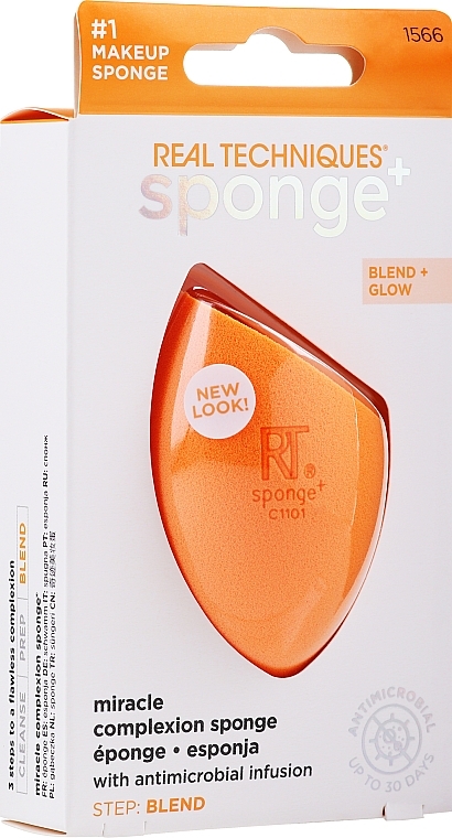 Makeup Sponge - Real Techniques Miracle Complexion Sponge — photo N2