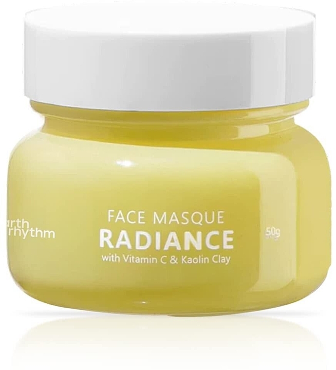 Glow Face Mask with Vitamins & Kaolin Clay - Earth Rhythm Radiance Face Masque With Vitamin & Kaolin Clay — photo N2