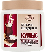 Fragrances, Perfumes, Cosmetics Kumiss Conditioner for Dry & Weak Hair - Iris Cosmetic