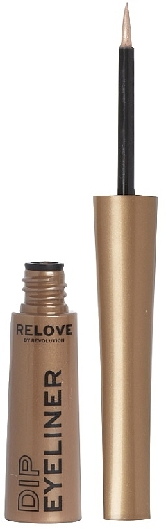 Liquid Eyeliner - Relove By Revolution Metallic Dip Eyeliner — photo N2