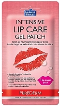 Fragrances, Perfumes, Cosmetics Lip Hydrogel Patches - Purederm Intensive Lip Care Gel Patch