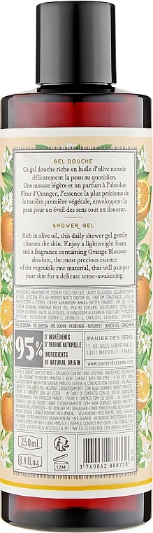 Orange Blossom Shower Gel - Panier Des Sens Orange Blossom Shower Gel — photo N2