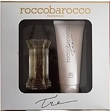 Fragrances, Perfumes, Cosmetics Roccobarocco Tre - Set (edp/100ml + b/lot/200ml)