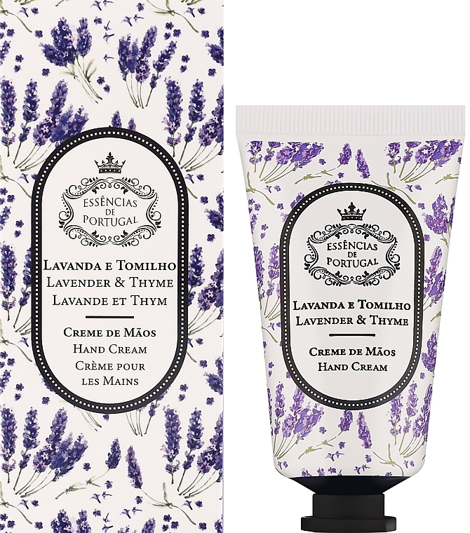 Lavender & Thyme Hand Cream - Essencias De Portugal Natura Hand Cream Lavender & Thyme — photo N2