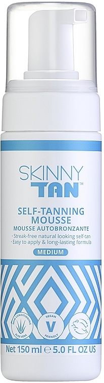 Self-Tanning Mousse 'Medium' - Skinny Tan Mousse — photo N1