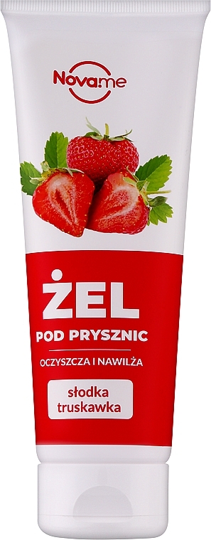 Sweet Strawberry Shower Gel - Novame — photo N1