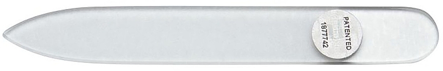 Glass Nail File 91960, 9 cm, white - Erbe Solingen — photo N1