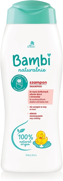 Baby Shampoo - Pollena Savona Bambi Naturalnie Shampoo — photo N2