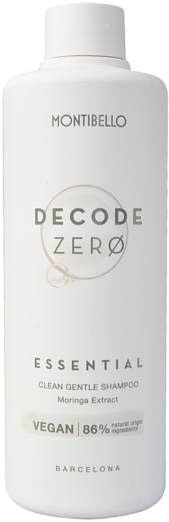 Shampoo - Montibello Decode Zero Essential Clean Gentle Shampoo — photo N4