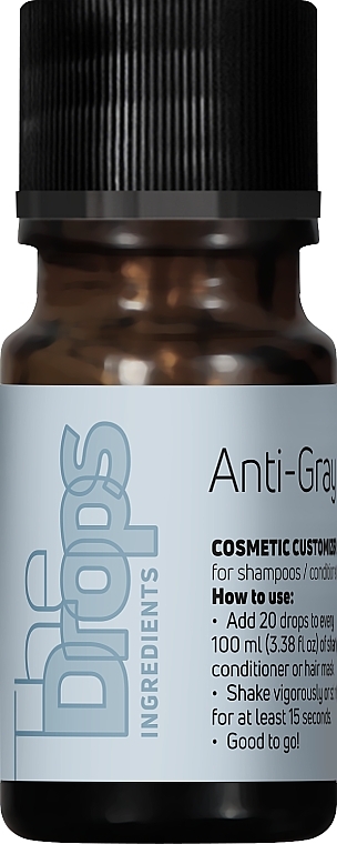 Anti-Grey Hair Complex - Pharma Group Laboratories The Drops Anti-Gray Booster Shot — photo N1