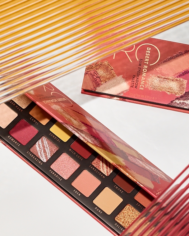 Eyeshadow Palette - Catrice Pro Desert Romance Slim Eyeshadow Palette — photo N7