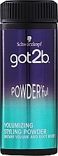 Hair Powder - Schwarzkopf Got2b Volumizing Powder — photo N2