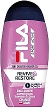 Fragrances, Perfumes, Cosmetics シャンプー・シャワージェル - Fila Sport Active Revive & Restore 2in1 Shampoo + Shower Gel