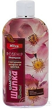 Moisturizing Rosehip Shampoo for Dry Hair - Milva Rosehip Shampoo — photo N1