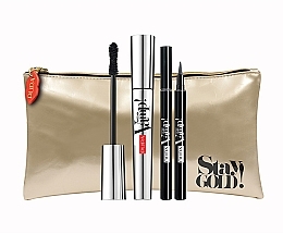 Fragrances, Perfumes, Cosmetics Set - Pupa VAMP! STYLO LINER KIT (Mascara/9ml + Liner/1.5ml + bag)