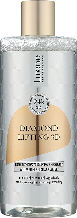 Micellar Water - Lirene Diamond Lifting 3D Micellar Water — photo N1