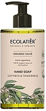 Fragrances, Perfumes, Cosmetics Liquid Hand Soap "Softness and Tenderness" - Ecolatier Organic Olive Hand Soap