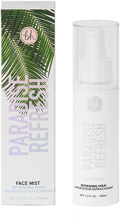 Face Mist - BH Cosmetics Paradise Refresh Moisturizing Face Mist — photo N1