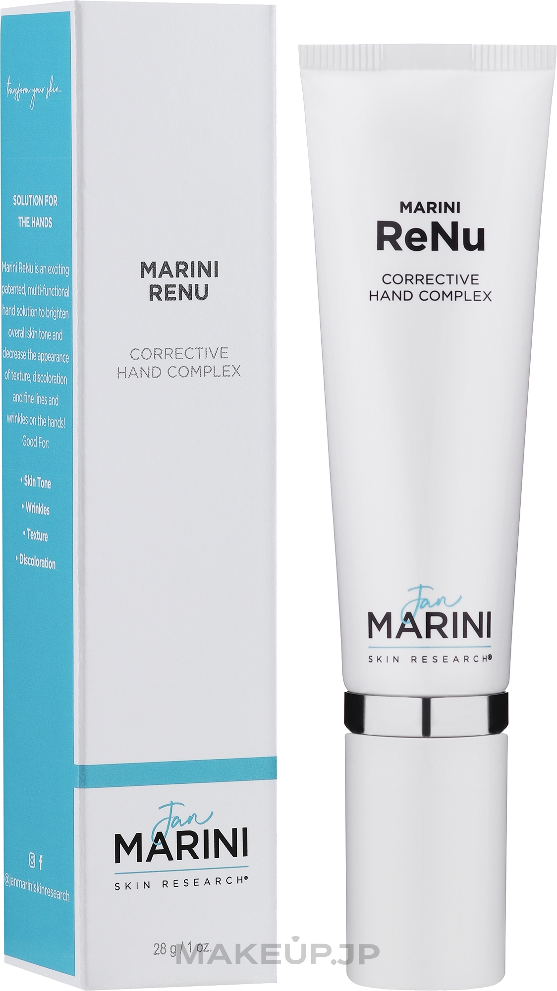 Anti-Aging Correcting Hand Cream - Jan Marini Marini Renu Corrective Hand Complex — photo 28 g