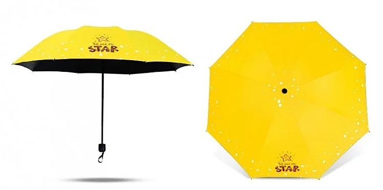 Automatic Umbrella, yellow PAR06ZO - Ecarla — photo N2