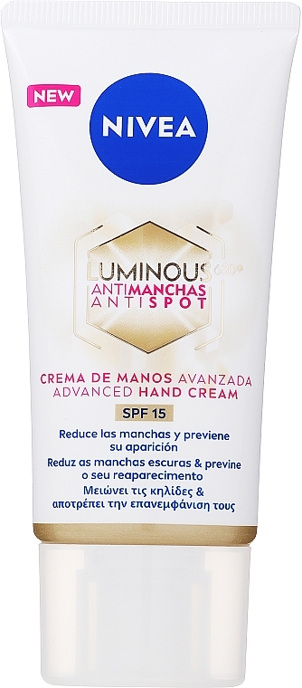 Anti-Pigmentation Hand Cream - Nivea Luminous630 — photo N1