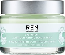 Fragrances, Perfumes, Cosmetics Comfort Mask for Sensitive Skin - Ren Evercalm Ultra Comforting Rescue Mask
