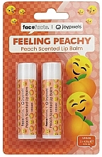 Fragrances, Perfumes, Cosmetics Lip Balm 'Peach' - Face Facts Feeling Peachy Peach Lip Balm