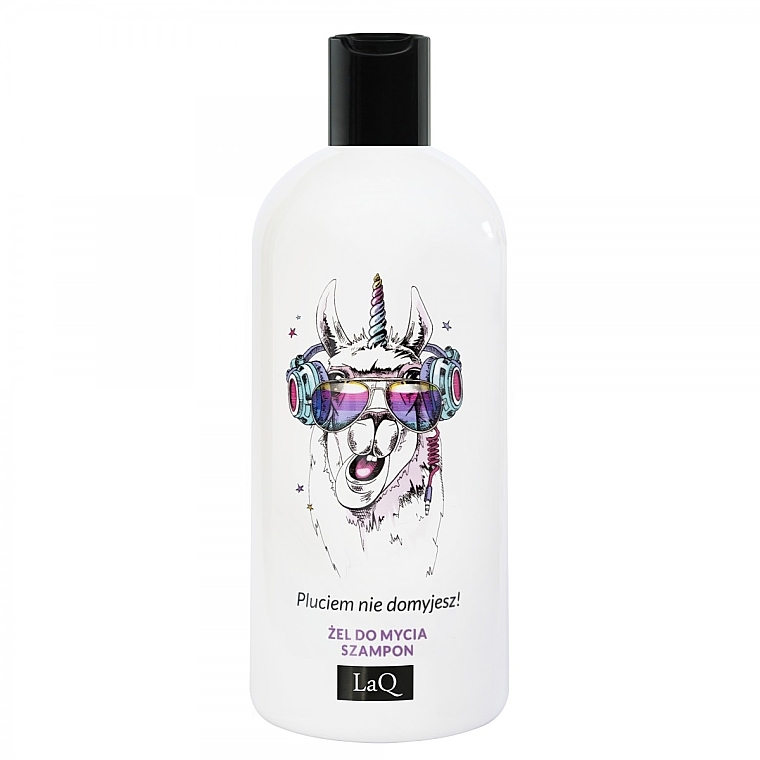 Shampoo and Washing Gel 'Lama' - LaQ Washing Gel And Hair Shampoo 2 In 1 Lama — photo N1