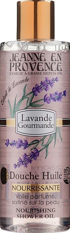 Lavender Shower Oil - Jeanne en Provence Lavende Nourishing Shower Oil — photo N2