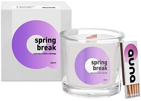 Spring Break Scented Candle - Auna Spring Break Candle — photo N1