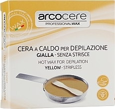 Epilation Set with Bowl, yellow - Arcocere Professional Wax Yellow — photo N1