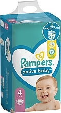 Diapers 'Active Baby' 4 (9-14 kg), 132 pcs - Pampers — photo N11