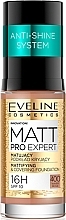 Fragrances, Perfumes, Cosmetics Mattifying Fluid - Eveline Cosmetics Matt Pro Expert