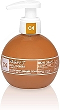 Fragrances, Perfumes, Cosmetics Mask for Intense Shine - Hairmed C4 Reflection Mask Copper Effect