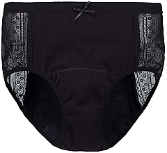 Fragrances, Perfumes, Cosmetics Women Menstrual Slip Panties "Relax", black - BNB