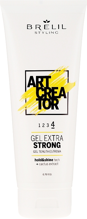 Extra Strong Hold Gel - Brelil Art Creator Gel Extra Strong — photo N1