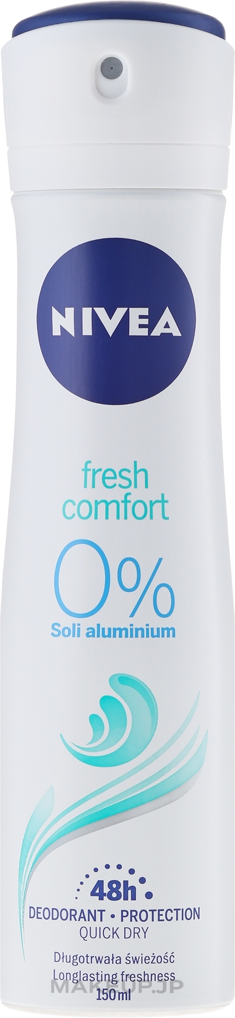 Antiperspirant-Deodorant Spray - NIVEA Fresh Comfort Spray — photo 150 ml