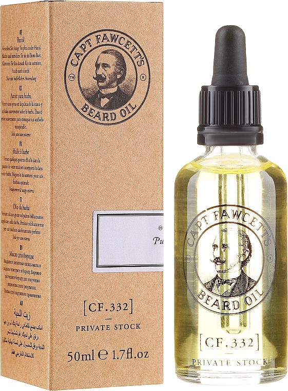 Beard Oil - Captain Fawcett Beard Oil — photo N4