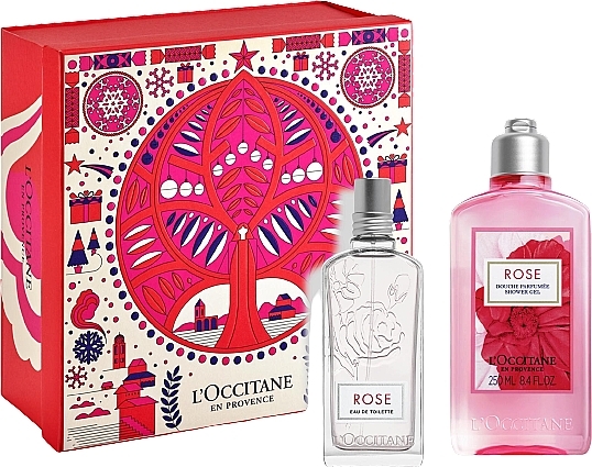 L'Occitane Rose Eau - Set (edt/75ml + sh/gel/250ml) — photo N1