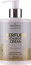 Perfumed Hand & Body Cream - Farmona Professional Perfume Hand&Body Cream Gold — photo N3