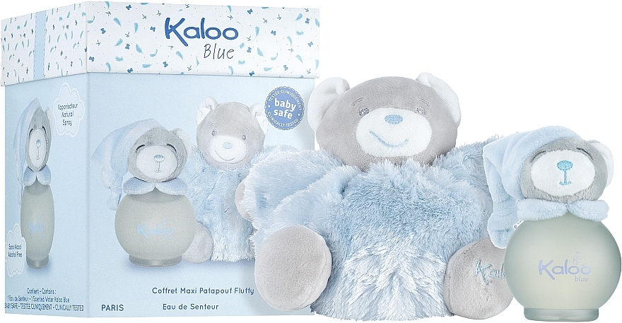 Kids' Perfume - Kaloo Blue Fluffy & Scented Water Set (eds/95ml + toy)  — photo N1