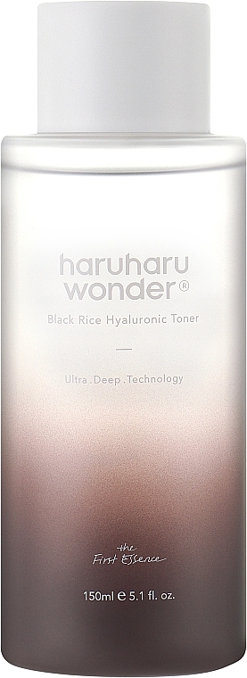 Black Rice Hyaluronic Toner - Haruharu Wonder Black Rice Hyaluronic Toner — photo N1