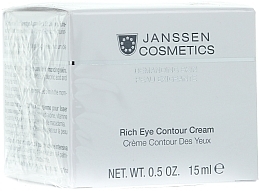 Nourishing Eye Cream - Janssen Cosmetics Rich Eye Contour Cream — photo N1