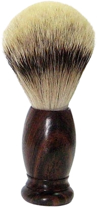 Shaving Brush, rosewood - Golddachs Shaving Brush Silver Tip Badger Rose Wood — photo N1